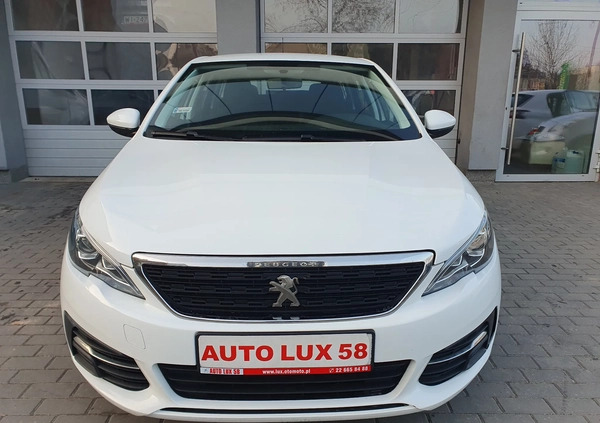 Peugeot 308 cena 39900 przebieg: 163119, rok produkcji 2019 z Warszawa małe 277